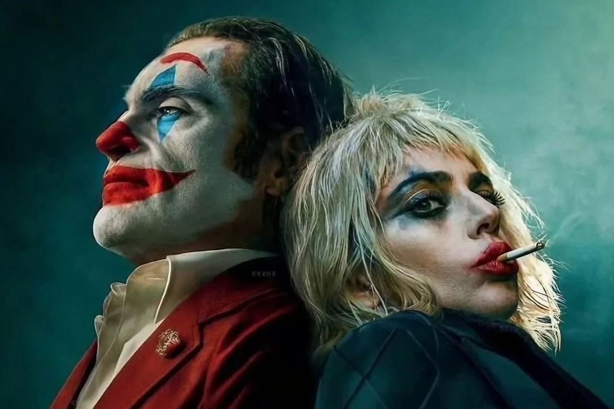 Joaquin Phoenix e Lady Gaga nei panni di Joker e Harley Quinn in Joker Folie à Deux, immagine promozionale del film disponibile in streaming