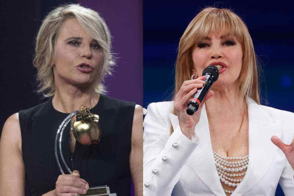 De Filippi e Carlucci, due regine della TV italiana
